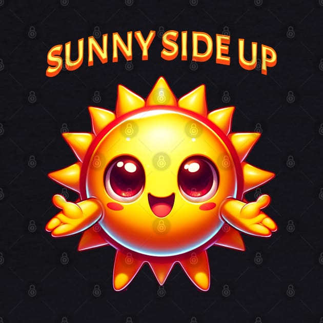 Sunny Side Up Smiling Sun by JoeStylistics